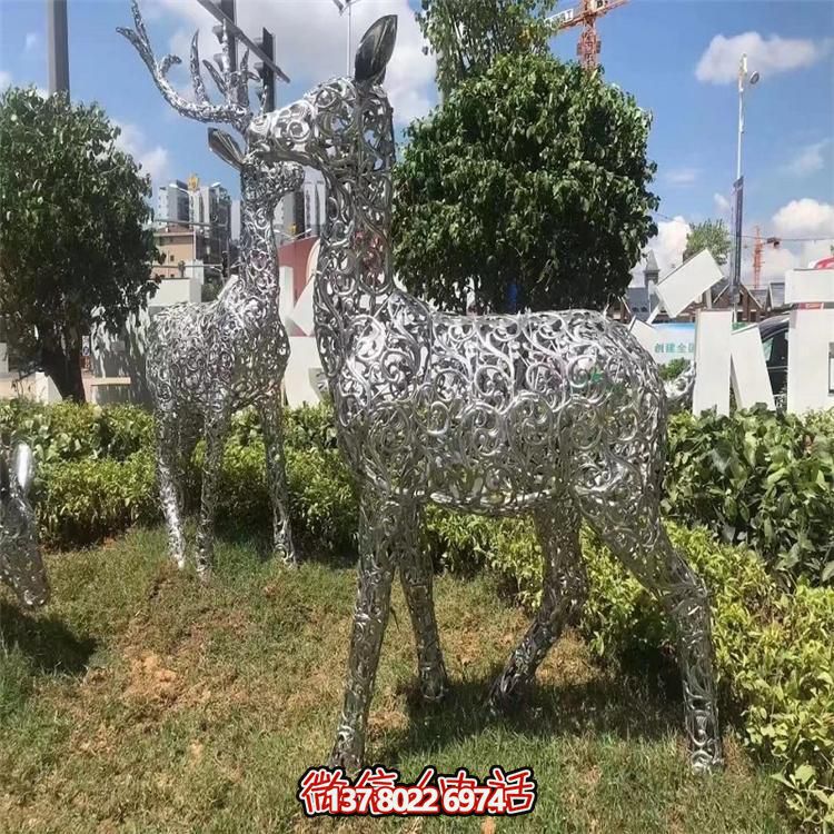 LED梅花鹿雕塑照明，景觀照明設(shè)計(jì)體驗(yàn)