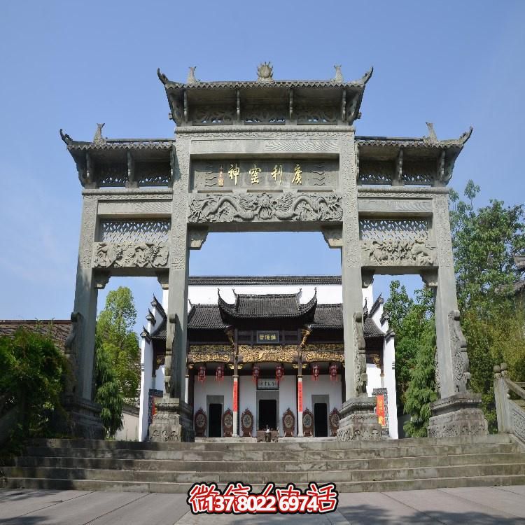 傳承中式文化，體驗(yàn)大型石雕牌坊與雕塑的魅力