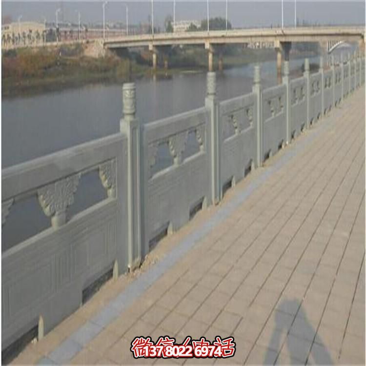 精美青石雕刻欄板，提升景區(qū)、寺廟、湖邊裝飾效果