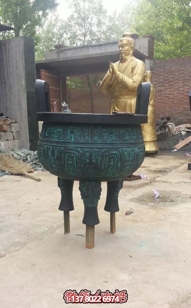 精美青銅雕塑，提升寺廟文物景觀