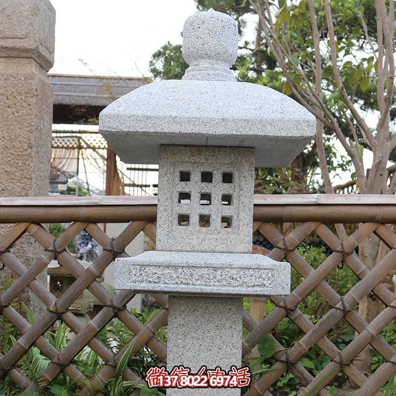 太陽(yáng)能仿古青石石頭燈，為中式別墅、酒店戶外裝飾