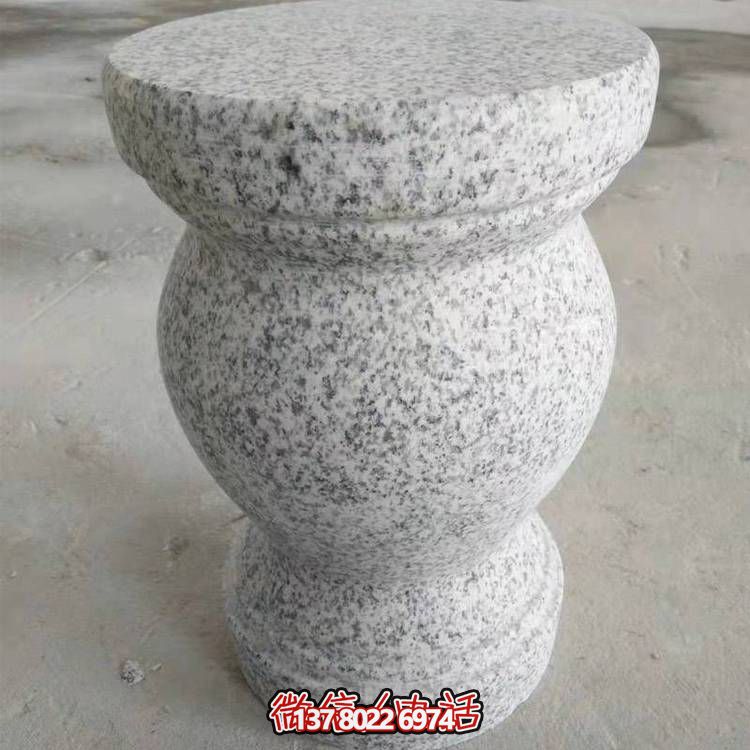 天然花崗巖圓鼓石凳，為您的庭院添彩