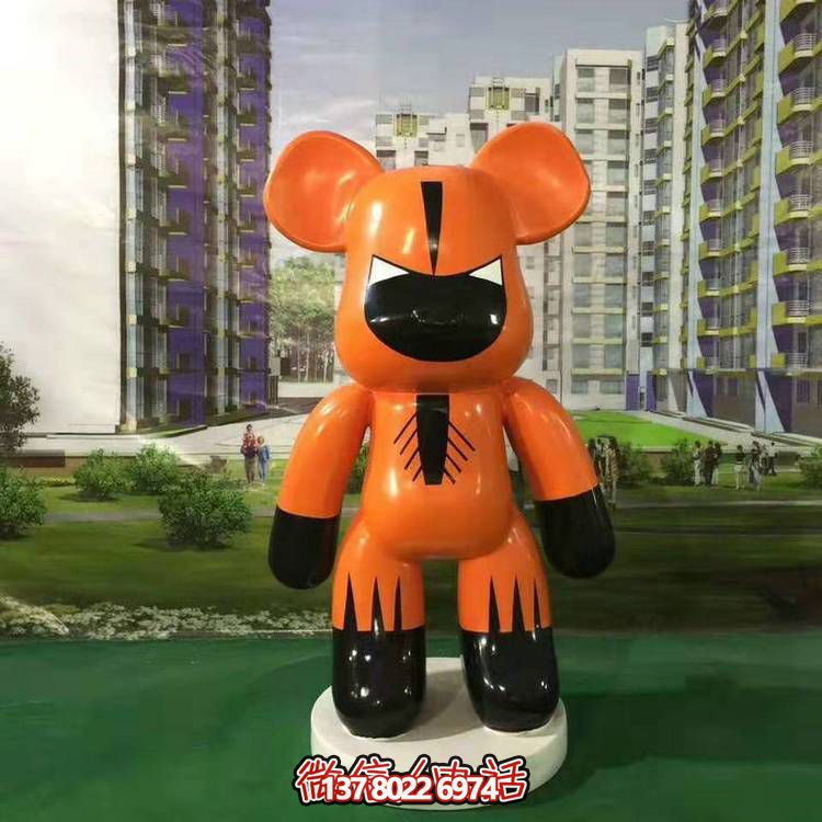 玻璃鋼制卡通公仔擺件，為您的商場裝飾增添美感