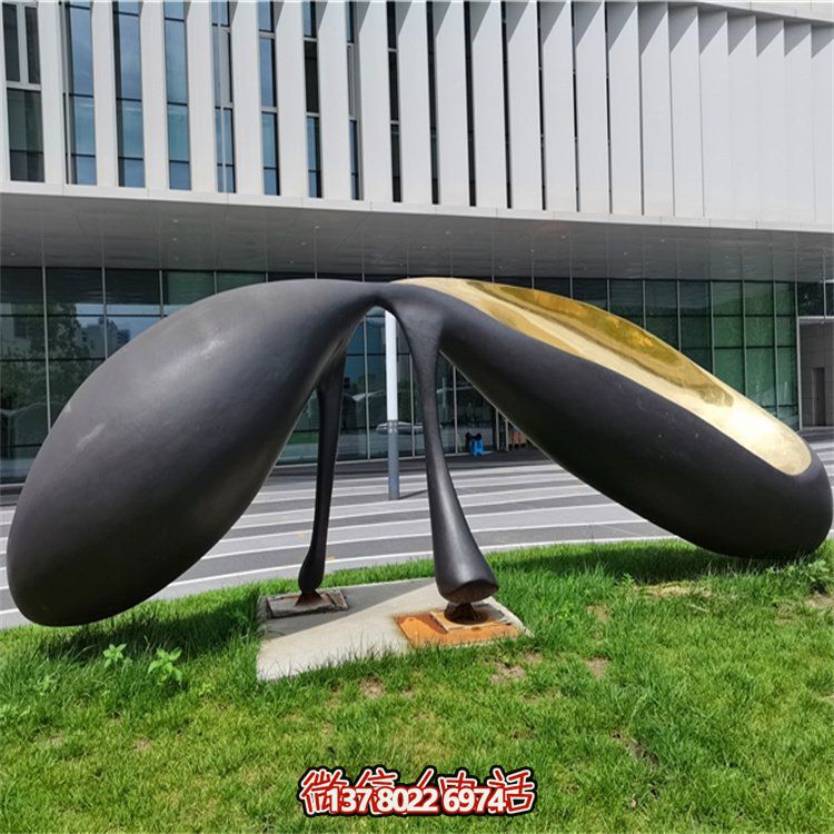 抽象不銹鋼景觀擺件，為你的廣場和公司添上創(chuàng)意色彩