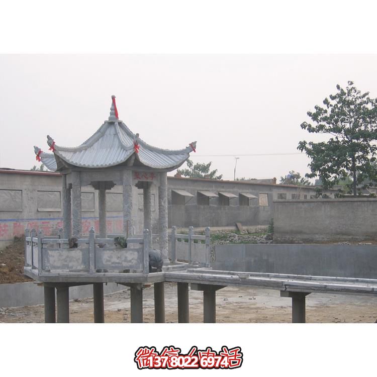 大理石景觀雕塑涼亭，滿足室外休閑需求