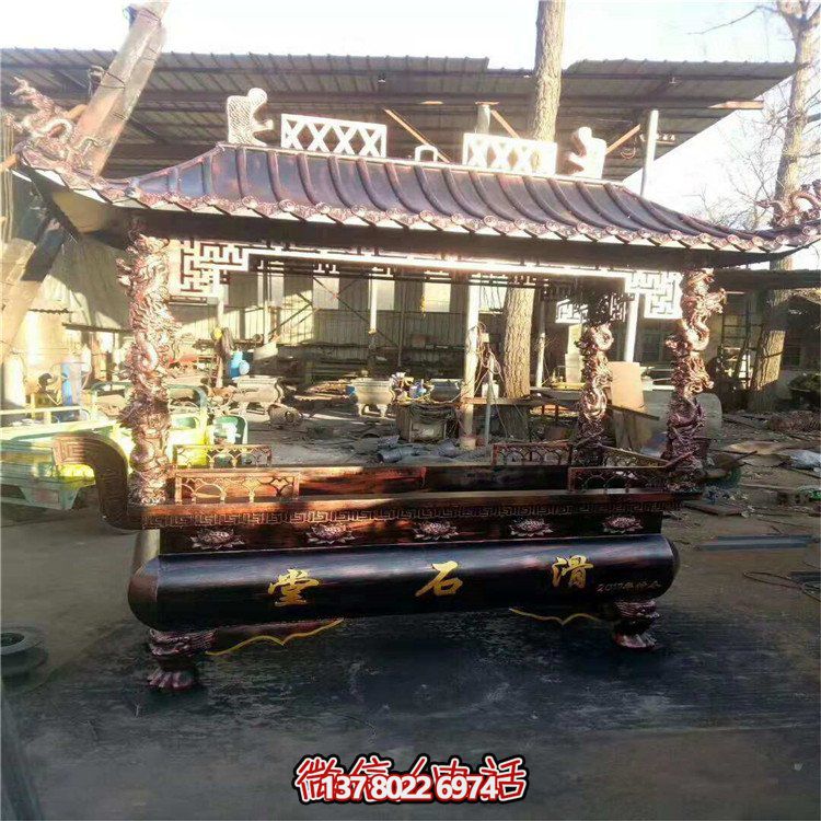 獨特創(chuàng)意銅雕香爐，讓你體驗寺廟式神秘雕塑感受