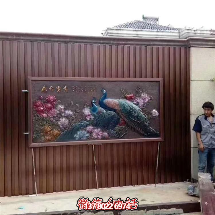 中式風(fēng)格裝飾壁畫，讓您的家園更加富貴