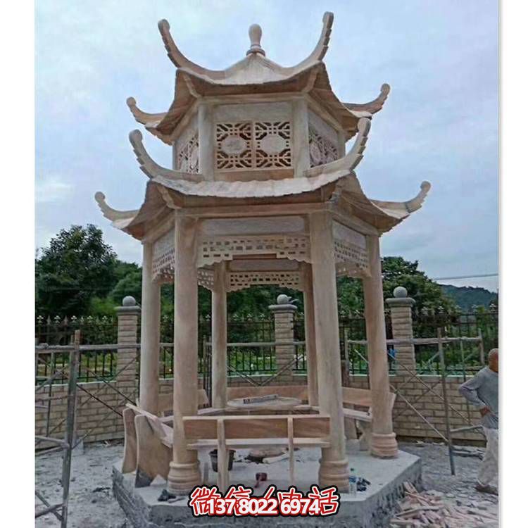 多層中式公園戶外涼亭雕塑——為您帶來經(jīng)典典雅的休閑體驗(yàn)