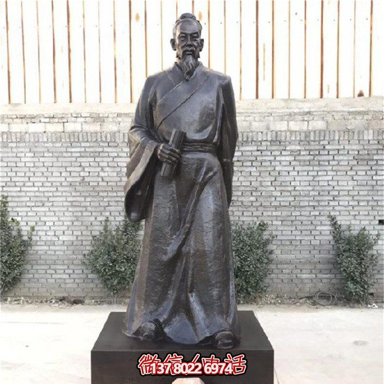 古代人物鑄銅雕塑，讓您感受古代典故的魅力！