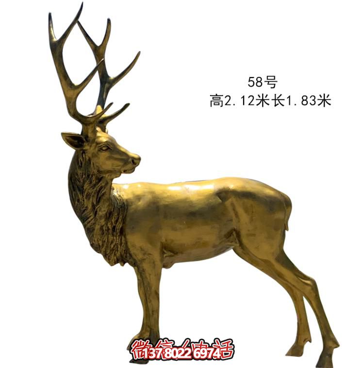 玻璃鋼動(dòng)物仿銅雕塑景觀擺件