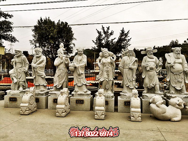 游覽大理古城，欣賞至尊神佛石雕八仙雕塑