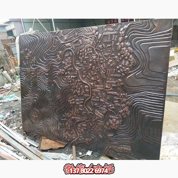 精致雅致的園林景觀浮雕、壁畫及雕塑裝置的完美結(jié)合