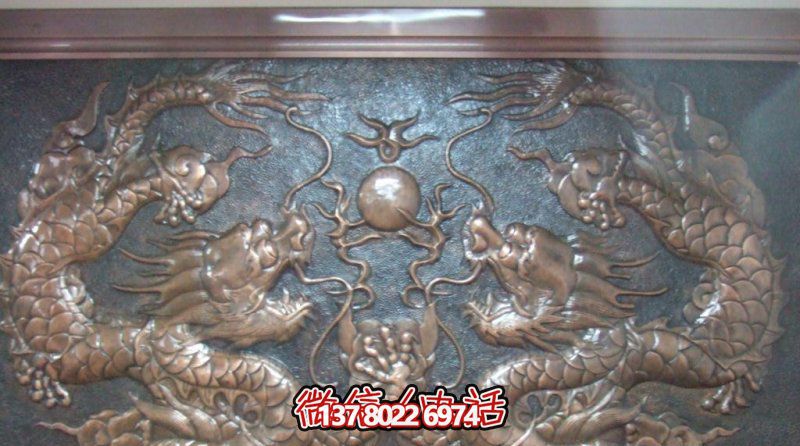 室內(nèi)創(chuàng)意畫像不銹鋼工藝浮雕龍雕塑